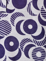 70's 総柄 プルオーバーシャツ