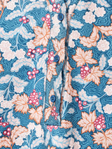 70's フランス製 総柄 プルオーバーシャツ