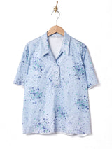 70's 総柄 プルオーバーシャツ