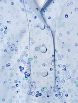 70's 総柄 プルオーバーシャツ