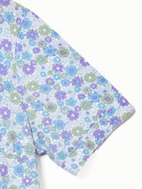 70's 花柄 プルオーバーシャツ