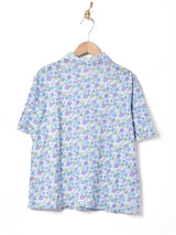 70's 花柄 プルオーバーシャツ