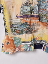 フランス製 半袖ブラウス