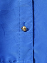 アメリカ製 ノーカラー長袖ブラウス