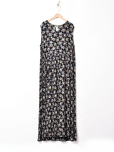 アメリカ製 スリーブレス 花柄ワンピース