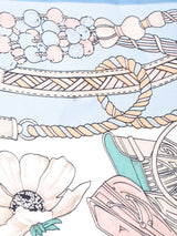 フラワーデザイン スカーフ