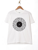 【2色展開】 プリントTシャツ【MUSIC Record】