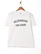【2色展開】 プリントTシャツ【WILLS GARAGE】