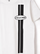 【2色展開】 プリントTシャツ【CYCLE CHOP】