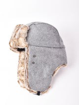 【6色展開】ウール フライトキャップ