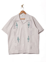 【2色展開】Backers 刺繍 グアヤベラシャツ