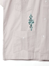 【2色展開】Backers 刺繍 グアヤベラシャツ