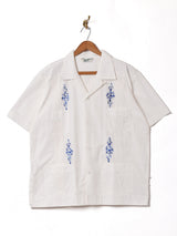 【2色展開】Backers 刺繍 グアヤベラシャツ