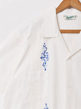【2色展開】Backers 刺繍 グアヤベラシャツ