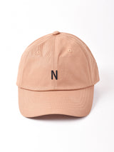 【4色展開】刺繍入り アルファベット コットンキャップ