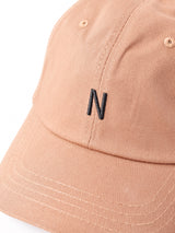 【4色展開】刺繍入り アルファベット コットンキャップ