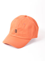 【4色展開】刺繍入り アルファベット コットンキャップ