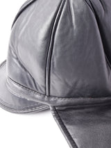 フェイクレザー ファー フライトキャップ