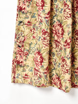 花柄  ジャンパースカート