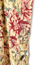 花柄  ジャンパースカート