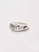 フラワーデザイン シルバーリング