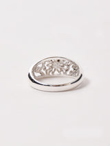 フラワーデザイン シルバーリング