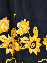 刺繍 スリーブレス チロルワンピース
