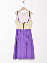 スリーブレス チロルワンピース