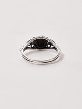 ブラックオニキス シルバーリング