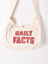 ニュースペーパーバッグ【DAILY FACTS】