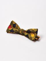 【6色展開】バティック柄 蝶ネクタイ