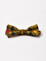 【6色展開】バティック柄 蝶ネクタイ