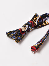 【6色展開】バティック柄 蝶ネクタイ