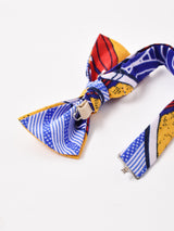 【6色展開】バティック柄 蝶ネクタイ