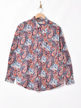 Emerald Motelペイズリー柄 長袖シャツ