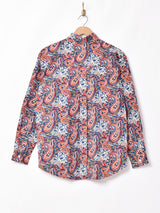 Emerald Motelペイズリー柄 長袖シャツ