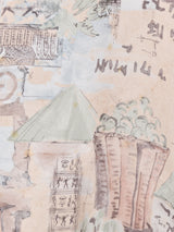 70's 総柄 プルオーバーシャツ