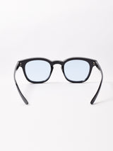 【4色展開】サングラス ブラック×ライトブルー