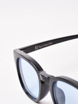 【4色展開】サングラス ブラック×ライトブルー