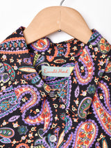 Emerald Motelペイズリー柄 長袖シャツ