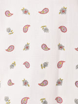 Emerald Motelスモールペイズリー柄 長袖シャツ