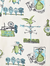 Emerald Motel総柄 長袖シャツ