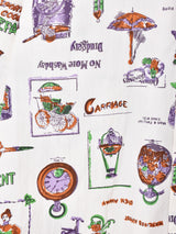 Emerald Motel総柄 長袖シャツ