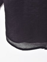 【2色展開】Meridian長袖シアーシャツ