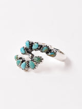 ドロップターコイズ シルバーリング