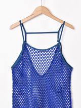 【4色展開】Meridian メッシュ キャミソールワンピース