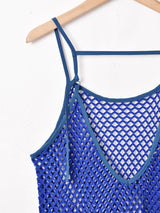 【4色展開】Meridian メッシュ キャミソールワンピース