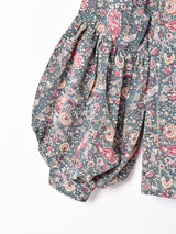 【2色展開】Meridianペイズリー柄 バルーンスリーブトップス