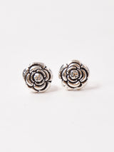 ローズモチーフ スモール ピアス