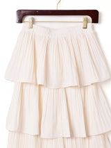 【7色展開】Meridian 4ラッフルスカート